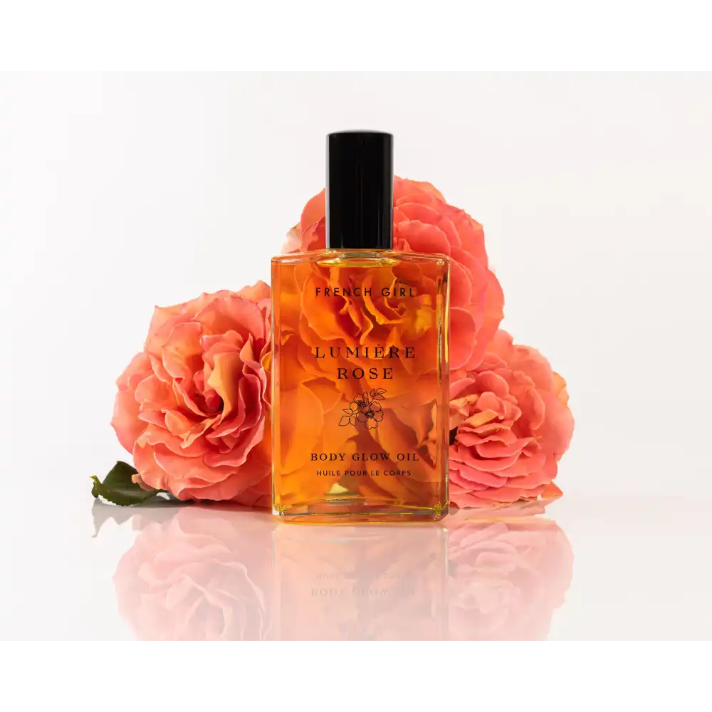 Lumière Body Glow Oil - Rose 4oz - Body Oil