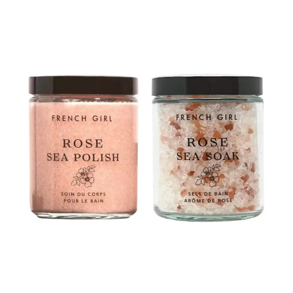 Luxe Rose Bath Soak & Body Polish - Bath & Body