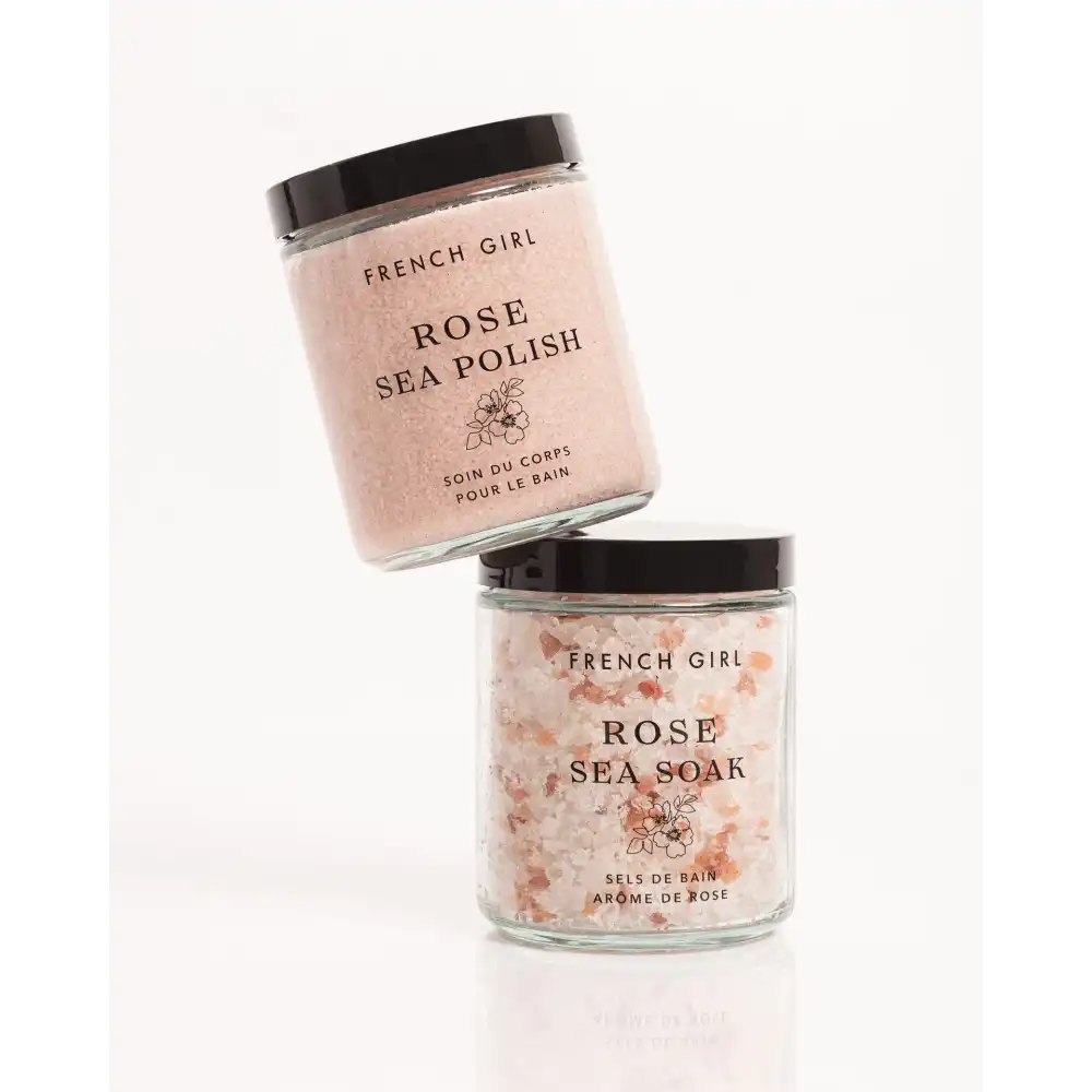 Luxe Rose Bath Soak & Body Polish - Bath & Body