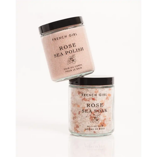 Luxe Rose Bath Soak & Body Polish - Bath & Body